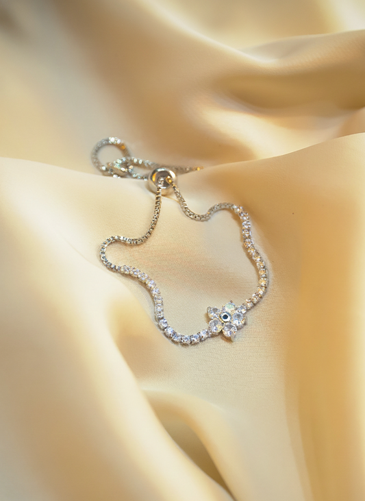 FLOWER STONE (Silver)